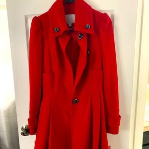 Red Jessica Simpson Coat - Lightly worn